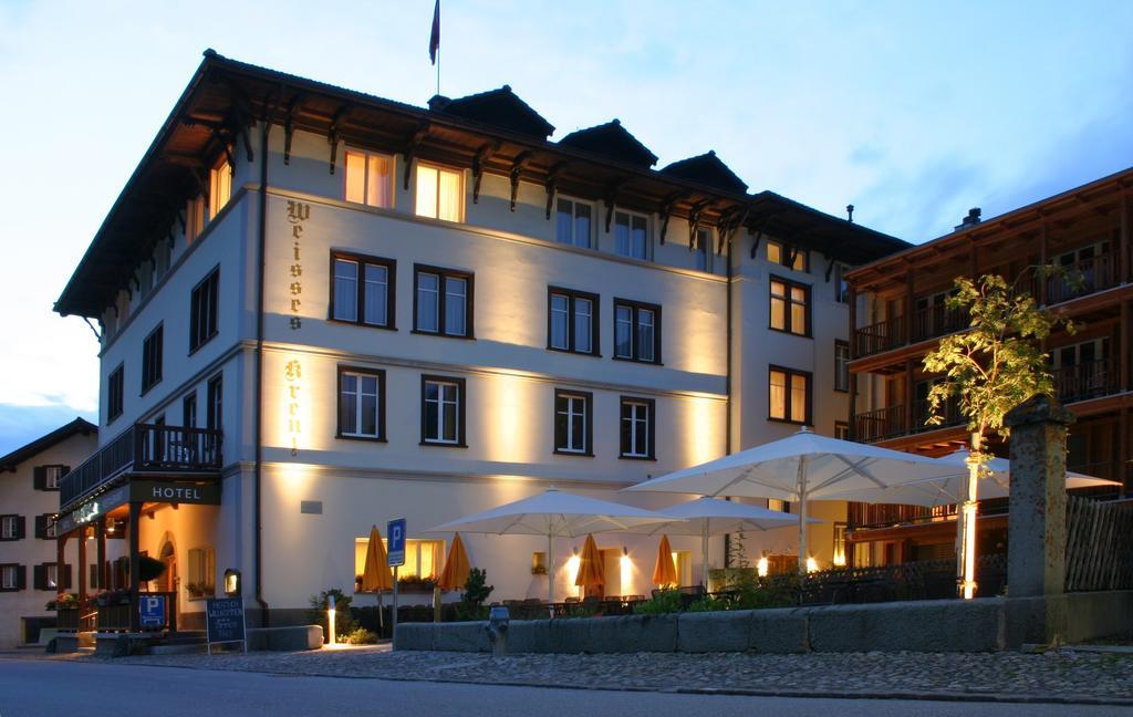 Hotel Weisses Kreuz ベルギュン エクステリア 写真